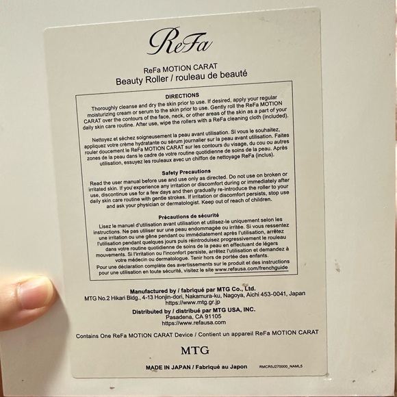 Auth Refa motion carat face and body like new - Picture 8 of 10